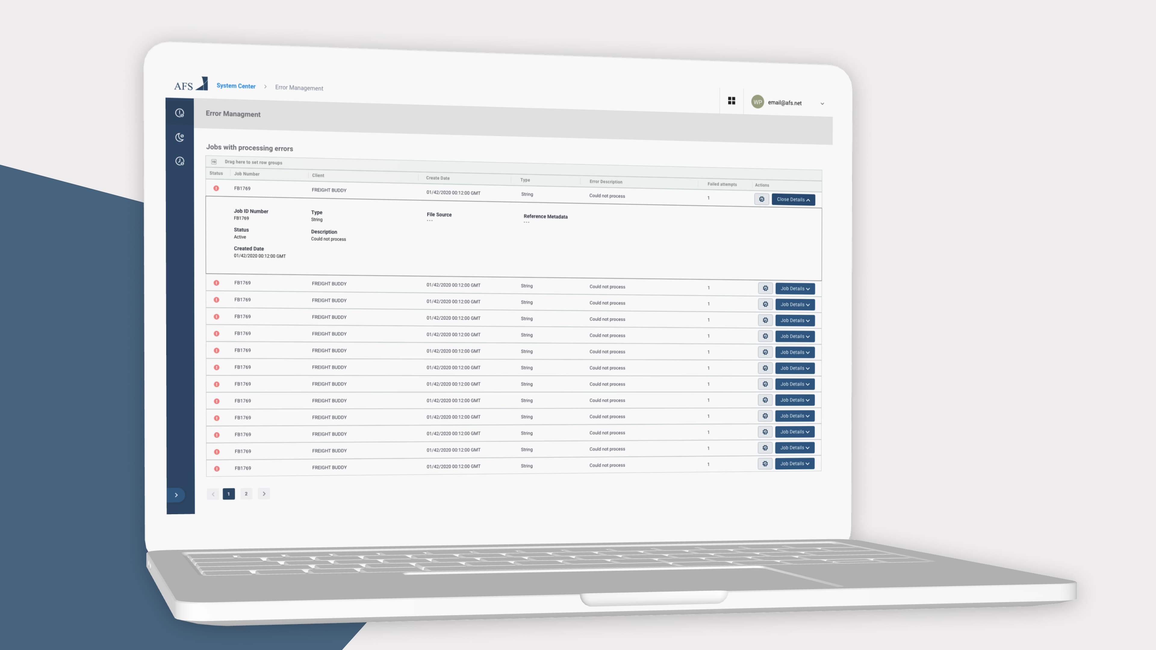 Freight Audit & Payment (FAP) System detail 1