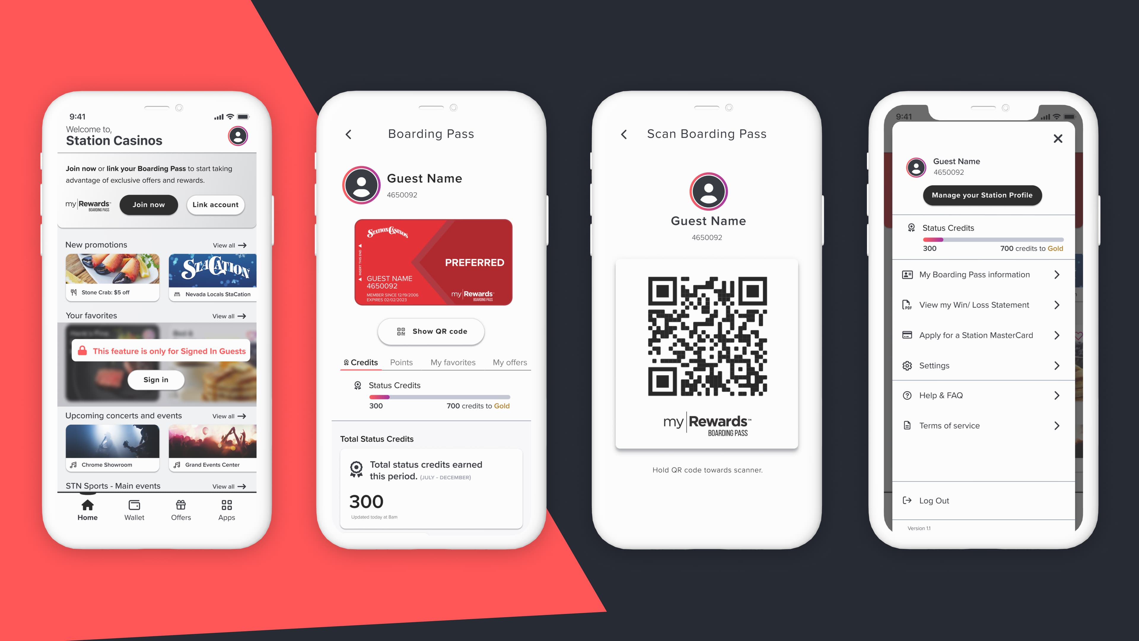 MyRewards Boarding Pass Web App detail 3