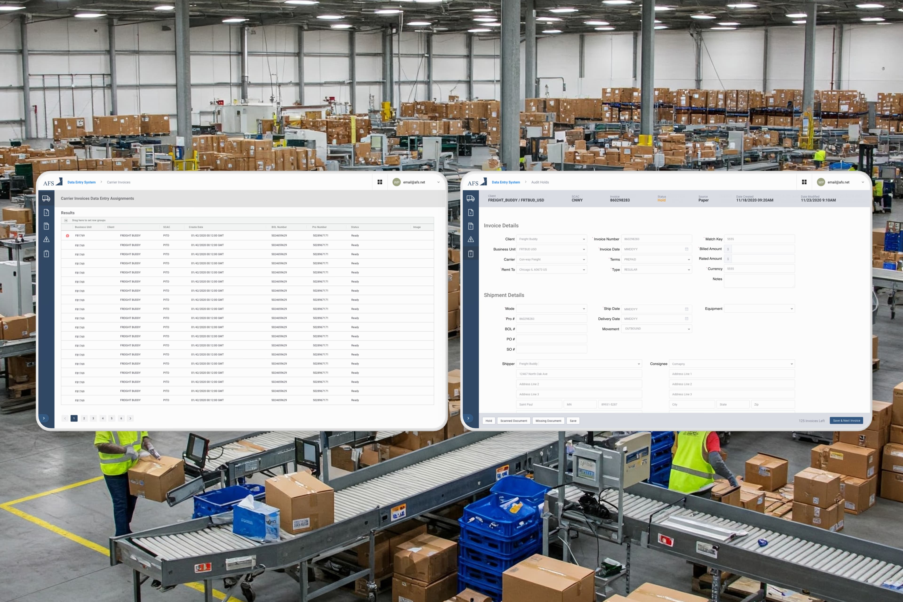 Freight Audit & Payment (FAP) System